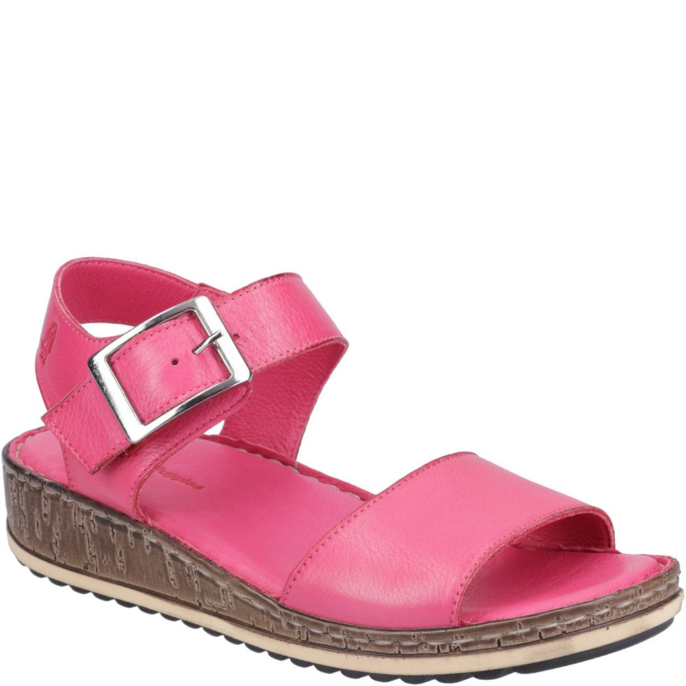 Womens Hush Puppies Pink Ellie Sandal Hush Puppies UK
