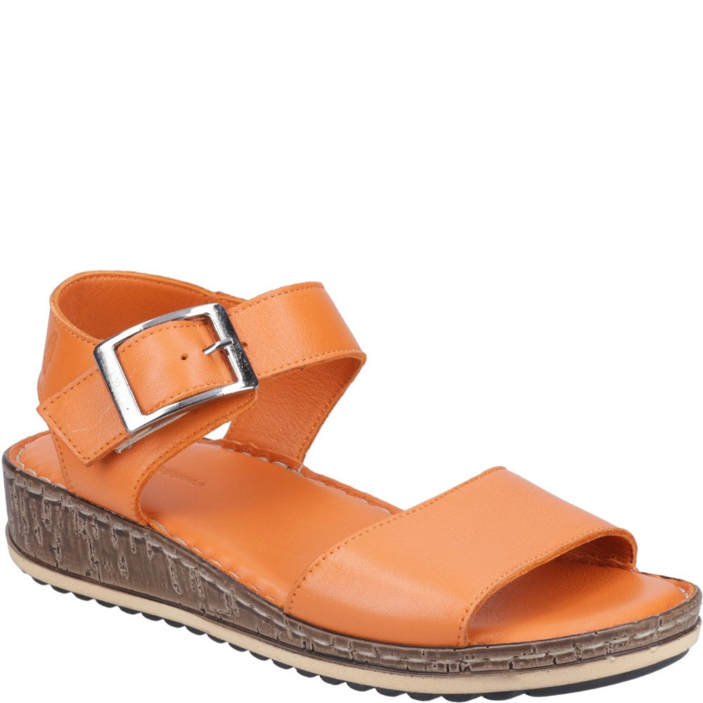 Sandal Ladies Summer Orange Hush Puppies Ellie Sandal
