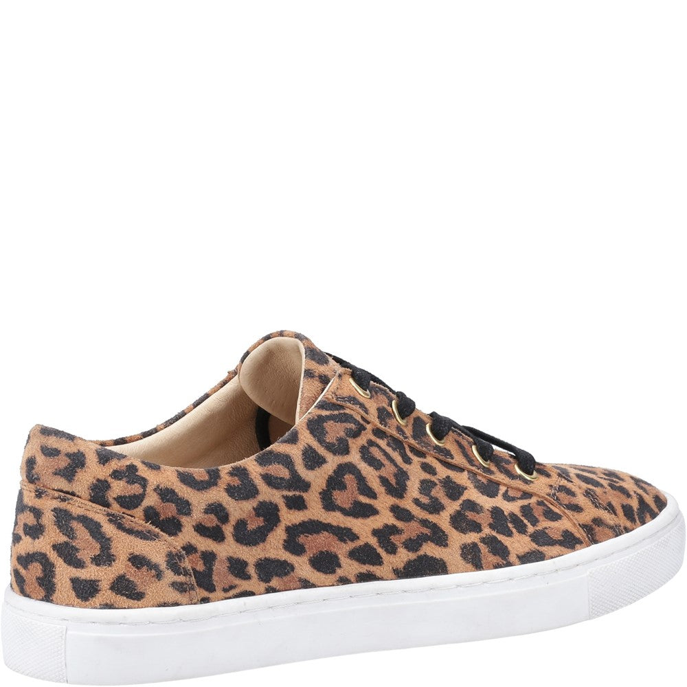 Ladies Sports Leopard Print Hush Puppies Tessa Sneaker