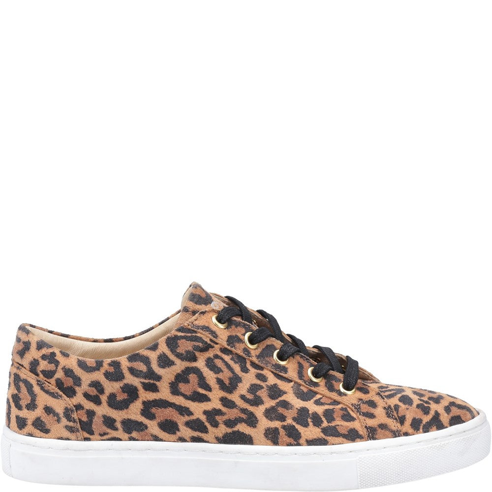 Ladies Sports Leopard Print Hush Puppies Tessa Sneaker