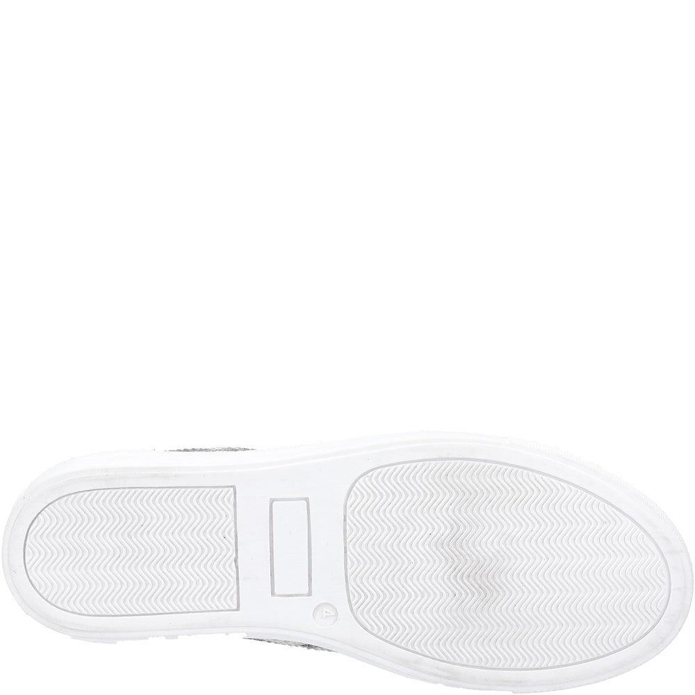 Ladies Sports Python Print Hush Puppies Tessa Sneaker