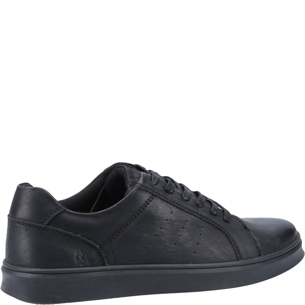 Mens Sports Black Hush Puppies Mason Lace Shoes