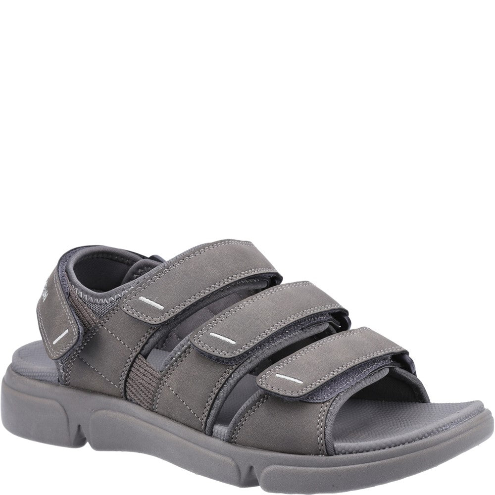 Sandal Mens Summer Grey Hush Puppies Raul Sandal