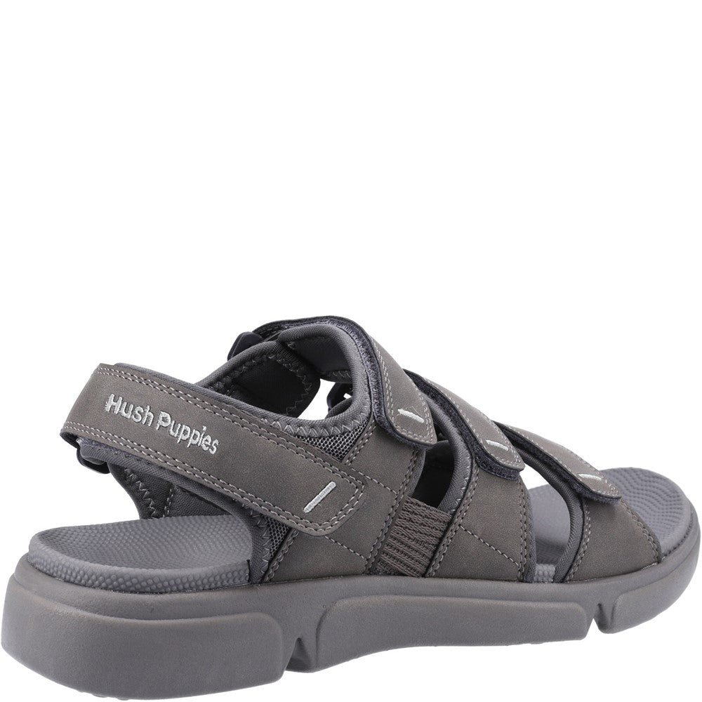 Sandal Mens Summer Grey Hush Puppies Raul Sandal