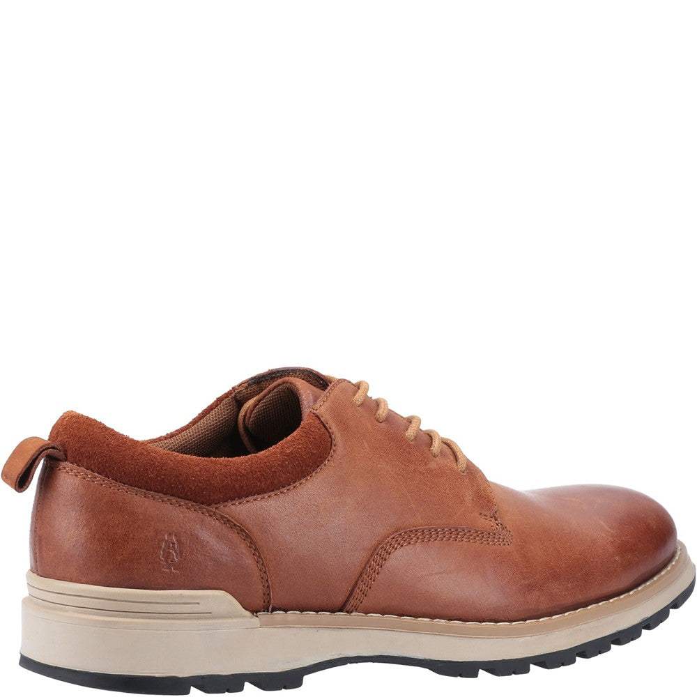 Mens Classic Lace Shoes Tan Hush Puppies Dylan Lace Shoes
