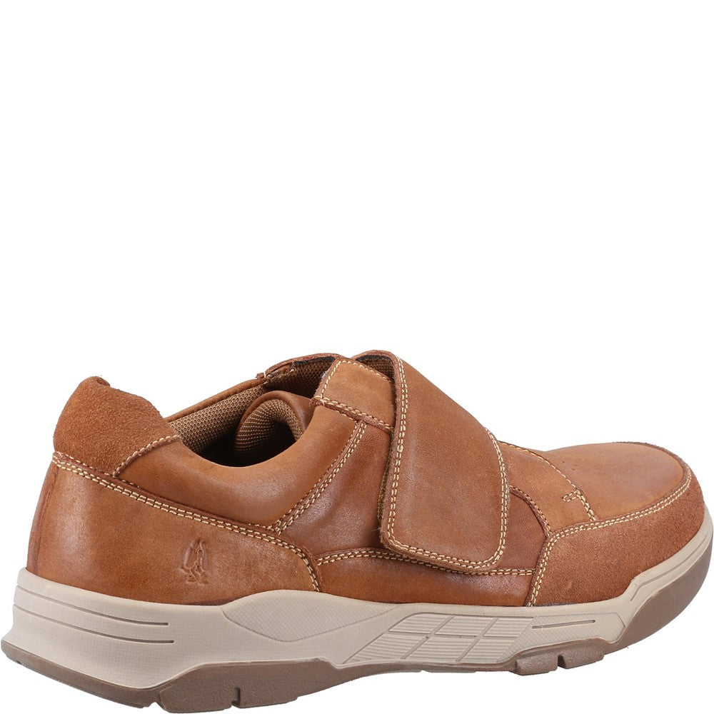 Mens Hush Puppies Tan Fabian Touch Fastening Shoes Hush Puppies UK