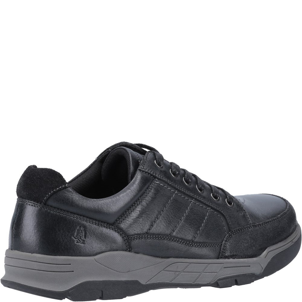 Mens Classic Lace Shoes Black Hush Puppies Finley Shoe