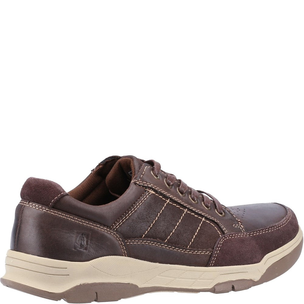 Mens Classic Lace Shoes Brown Hush Puppies Finley Shoe