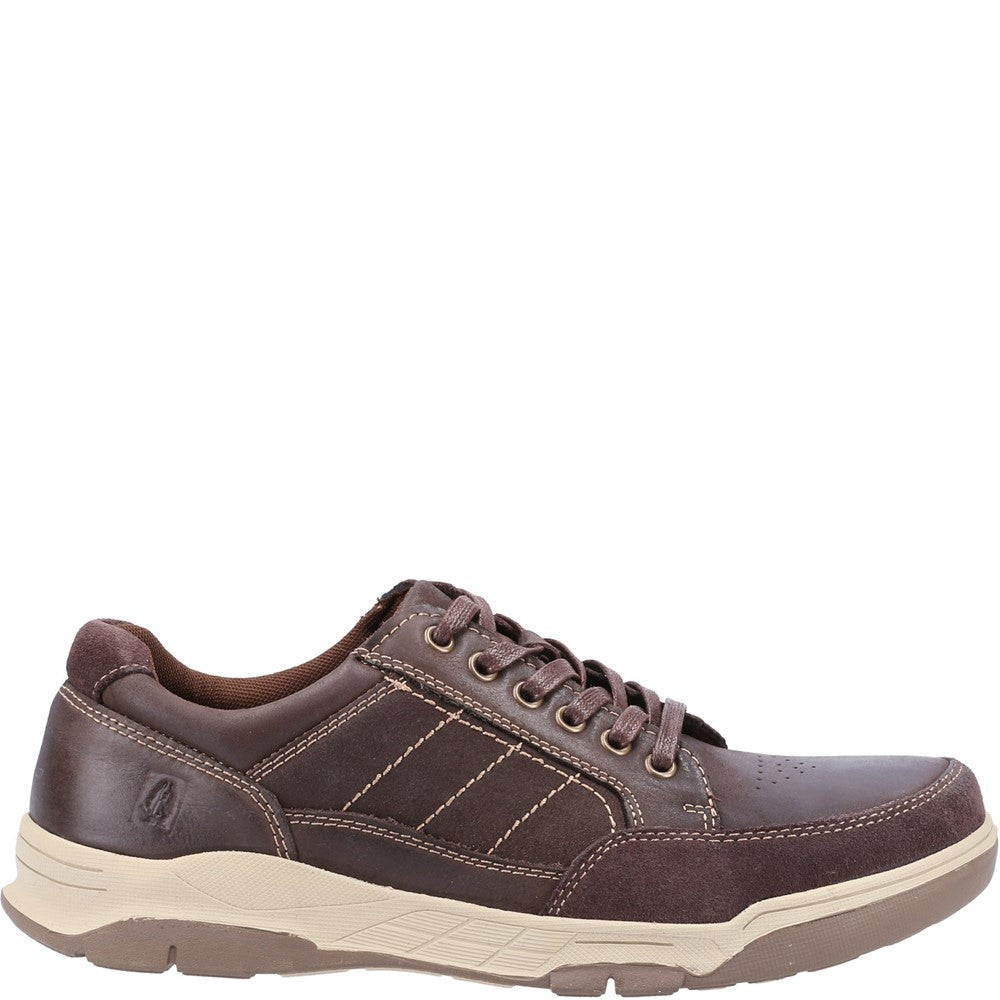 Mens Classic Lace Shoes Brown Hush Puppies Finley Shoe