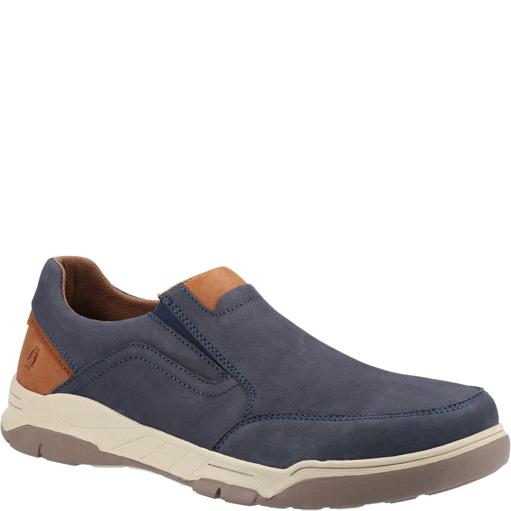 Navy Tan Fletcher Slip On Shoes