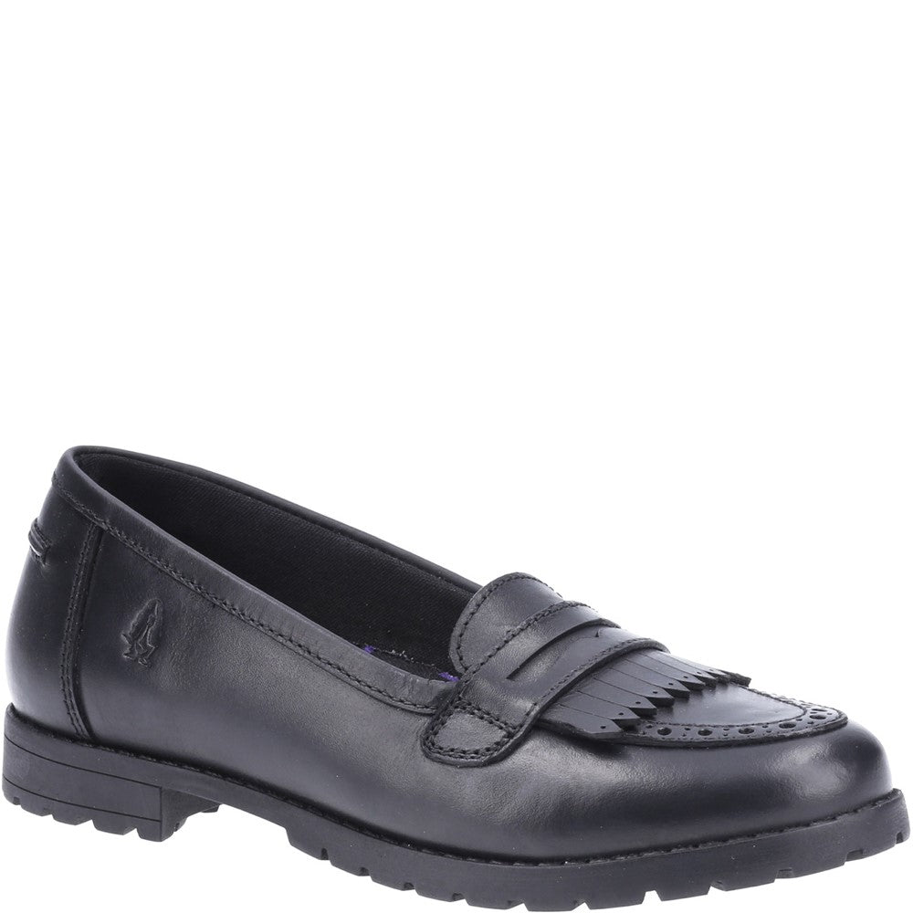 High School Shoes Girl Girls Hush Puppies Black Emer Junior School