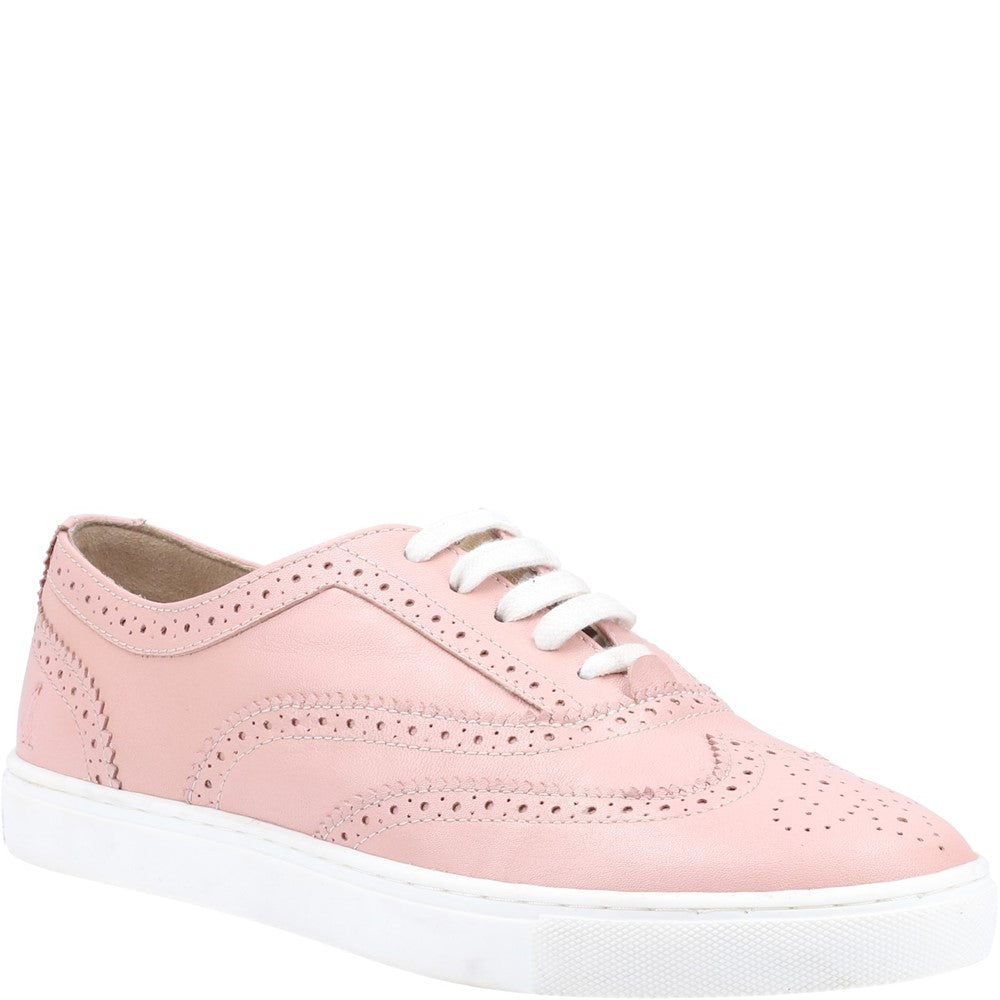 Ladies Sports Blush Hush Puppies Tammy Brogue Shoe