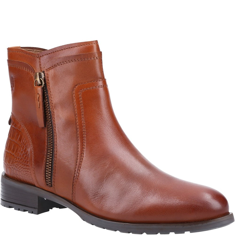 Ladies Ankle Boots Tan Hush Puppies Scarlett Ankle Boot
