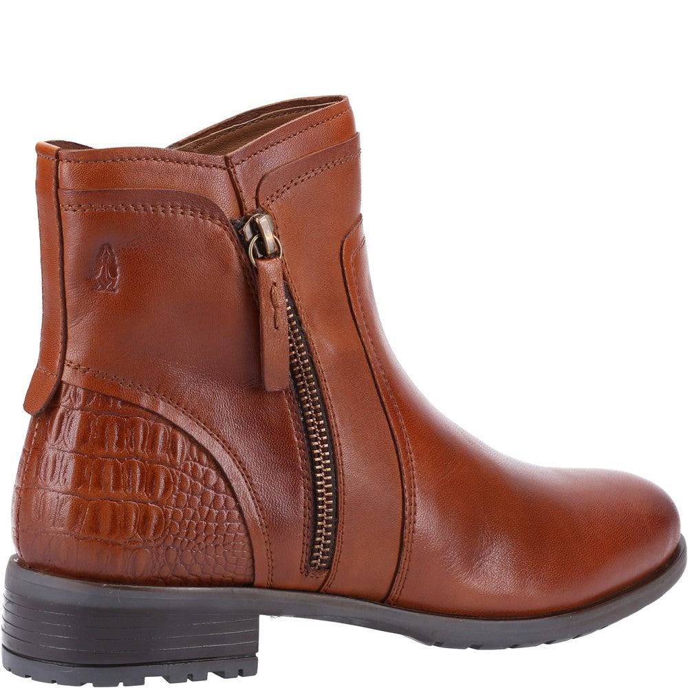 Ladies Ankle Boots Tan Hush Puppies Scarlett Ankle Boot