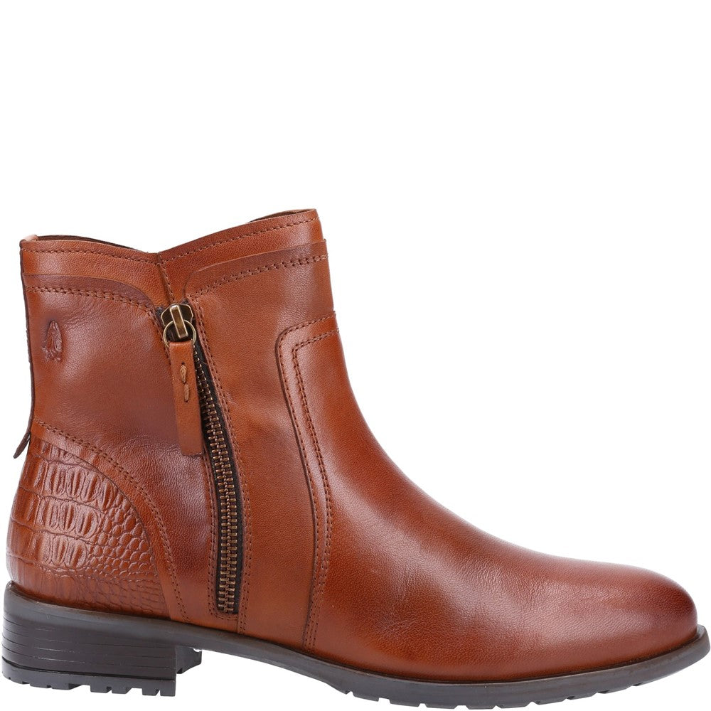 Ladies Ankle Boots Tan Hush Puppies Scarlett Ankle Boot