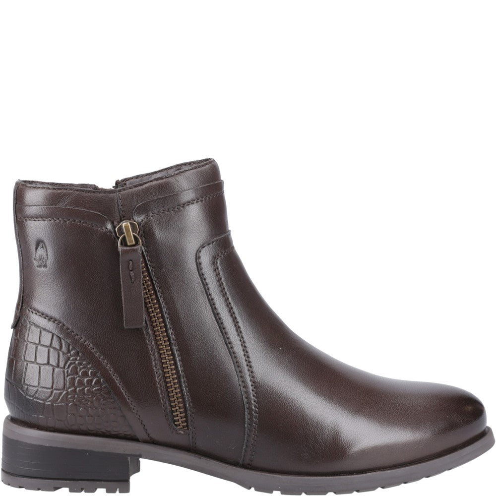 Ladies Ankle Boots Brown Hush Puppies Scarlett Ankle Boot