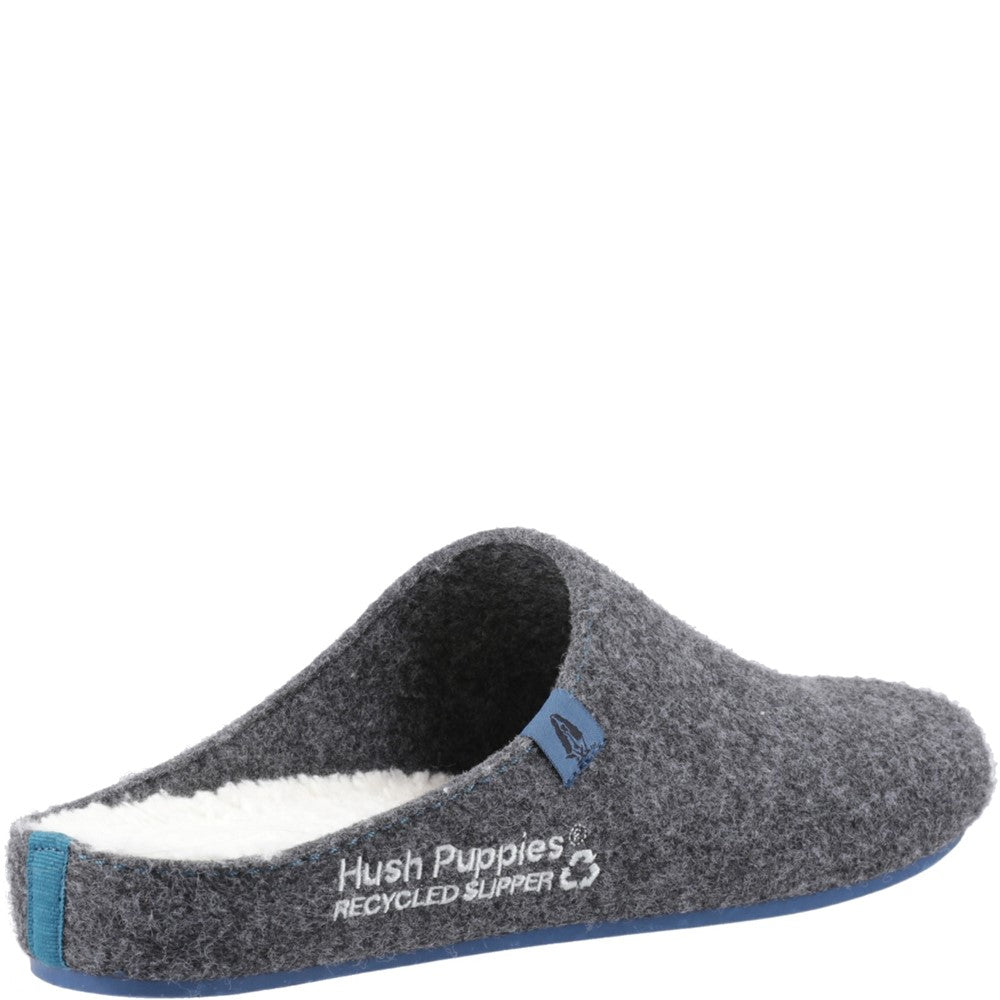 Classic Ladies Slippers Charcoal Hush Puppies The Good Slipper
