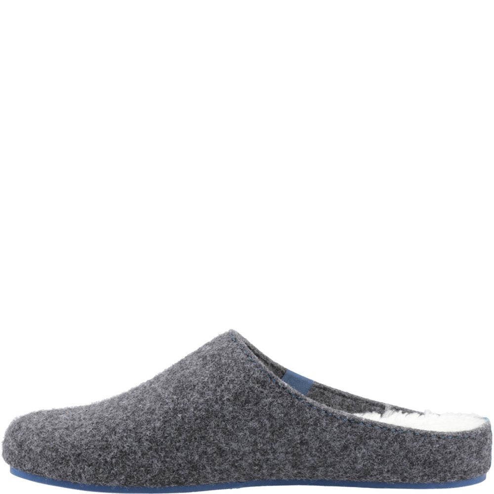 Classic Ladies Slippers Charcoal Hush Puppies The Good Slipper