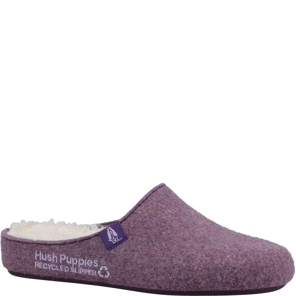 Classic Ladies Slippers Purple Hush Puppies The Good Slipper