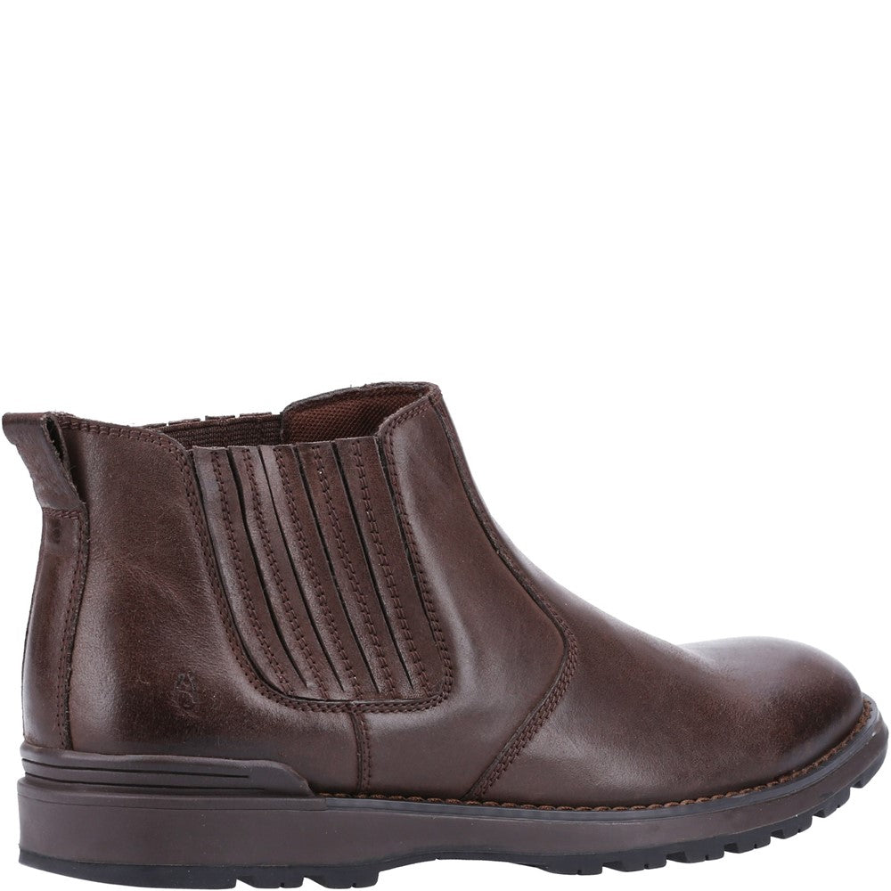 Mens Boots Brown Hush Puppies Gary Chelsea Boot
