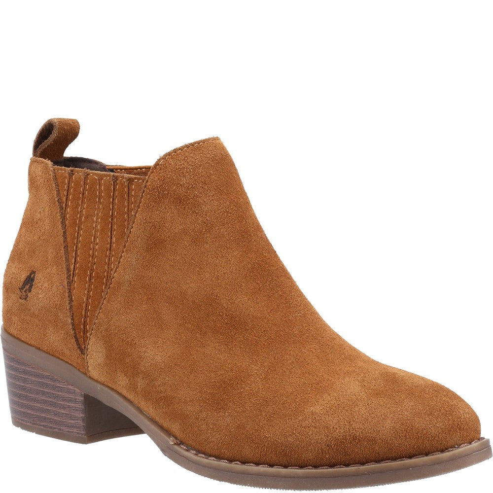 Ladies Ankle Boots Tan Hush Puppies Isobel Ankle Boot