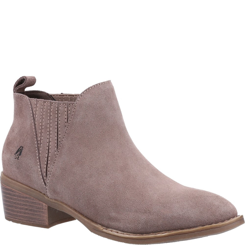 Womens Hush Puppies Taupe Isobel Ankle Boot Hush Puppies UK