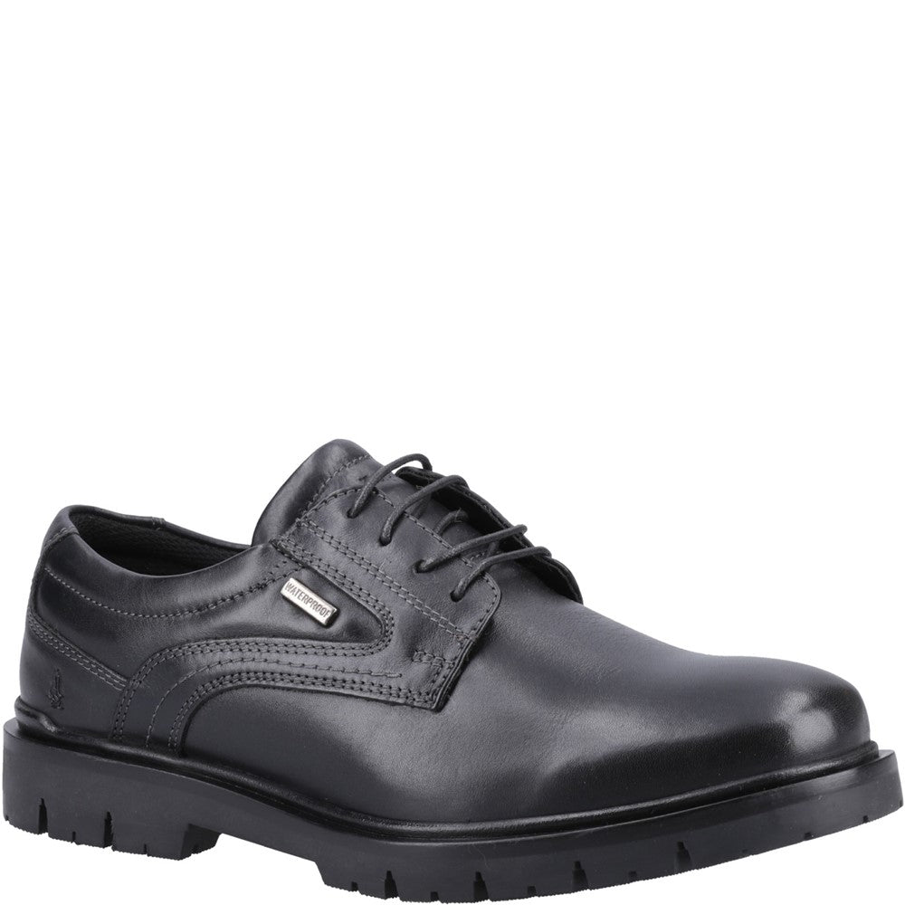 Lace Mens Summer Black Hush Puppies Parker Lace Shoe