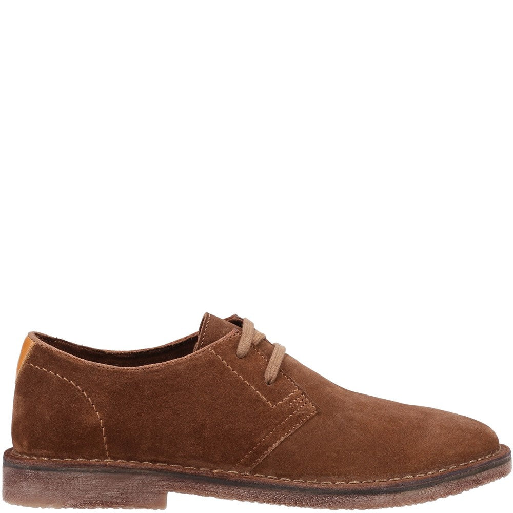 Lace Mens Summer Tan Hush Puppies Scout Shoe