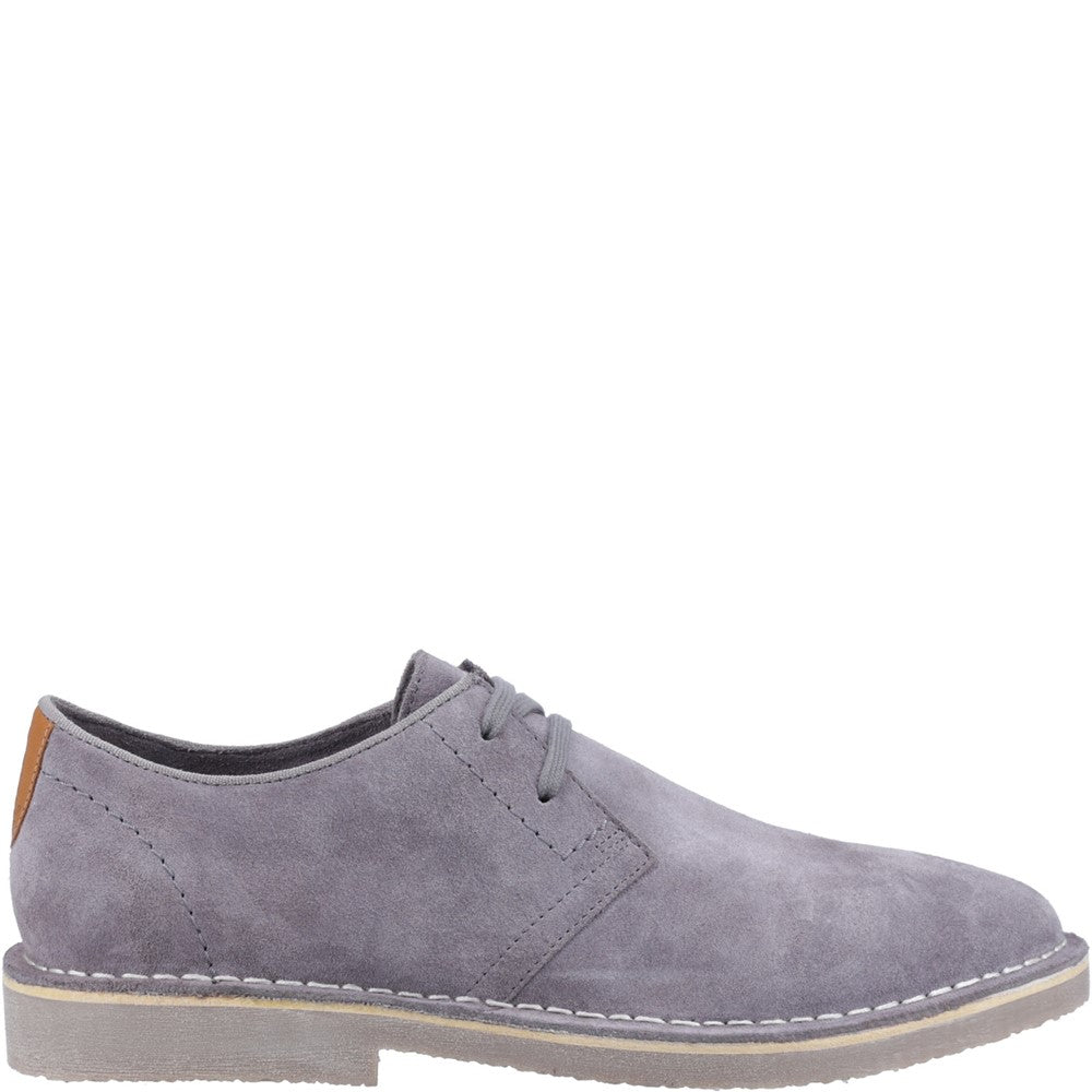 Lace Mens Summer Grey Hush Puppies Scout Shoe