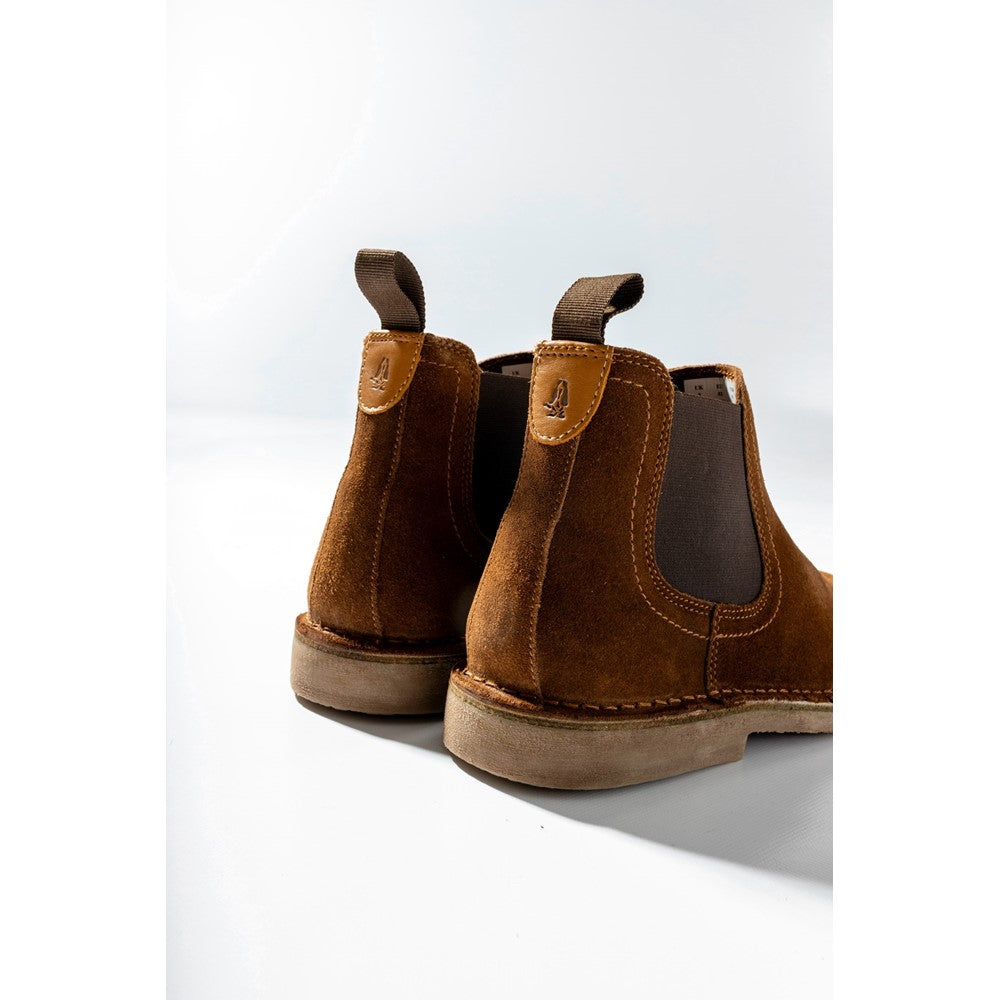 Mens Boots Tan Hush Puppies Shaun Chelsea