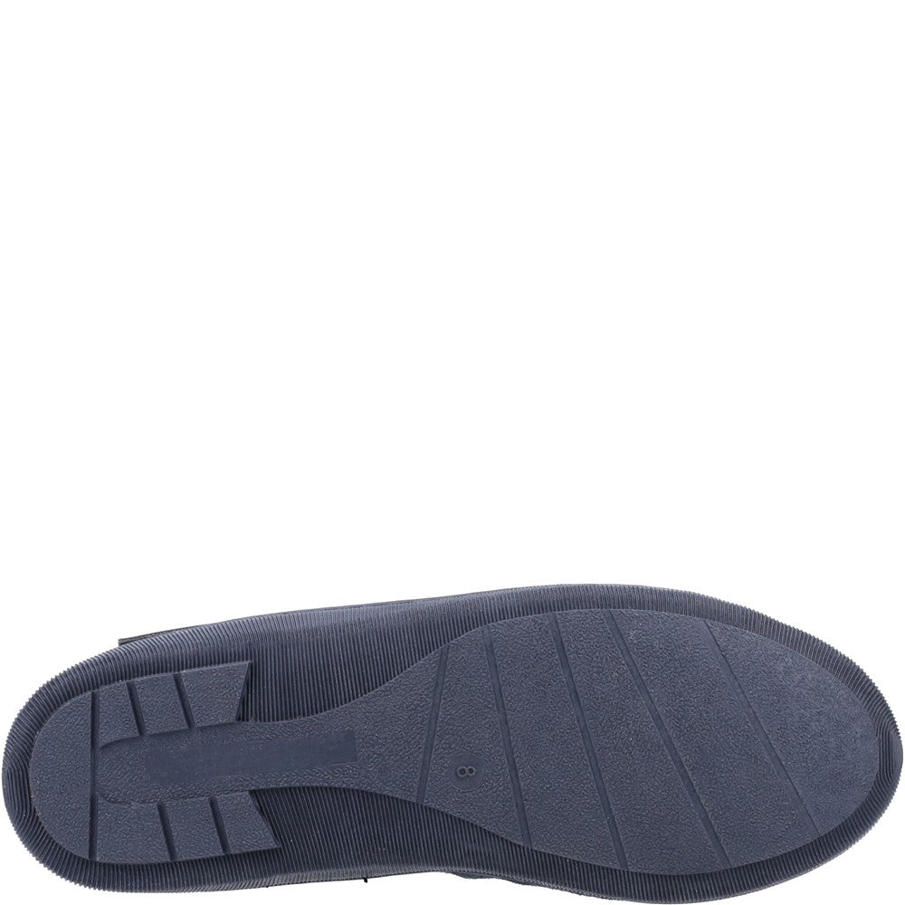 Classic Mens Slippers Navy Hush Puppies Ashton Slipper