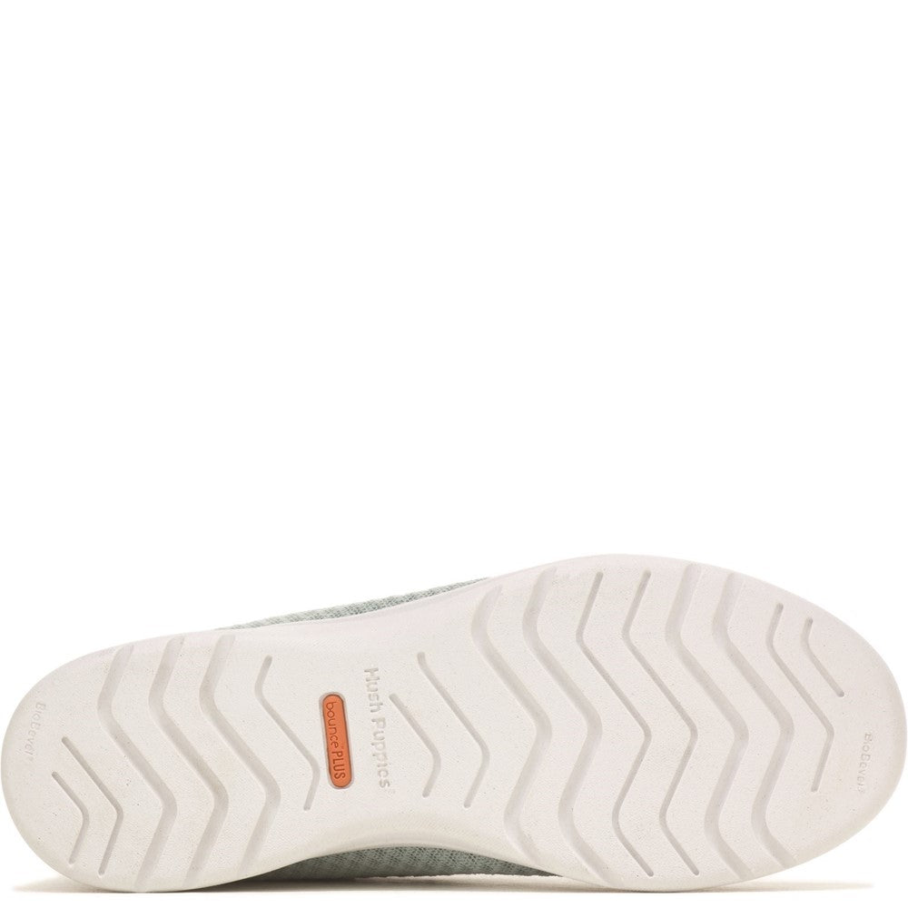Ladies Sports Aqua Hush Puppies Good Shoe Lace