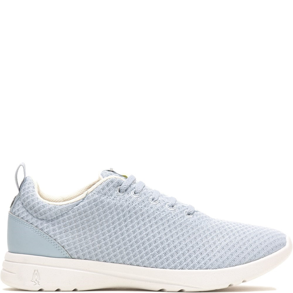 Ladies Sports Blue Hush Puppies Good Shoe Lace