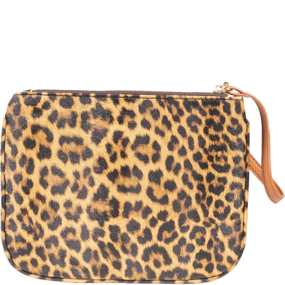 Hand Bags Tan Hush Puppies Sadie Leopard Tote Bag