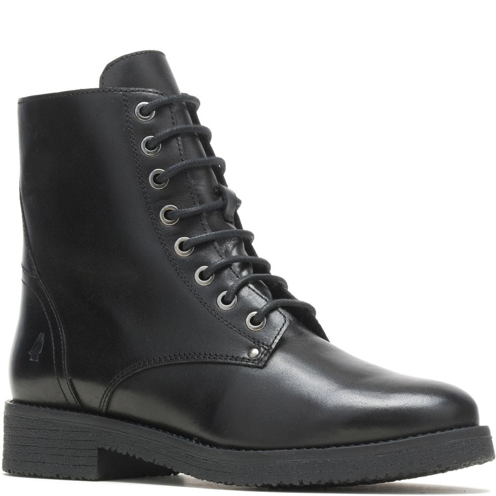 Ladies Ankle Boots Black Hush Puppies Betsy Lace Boot