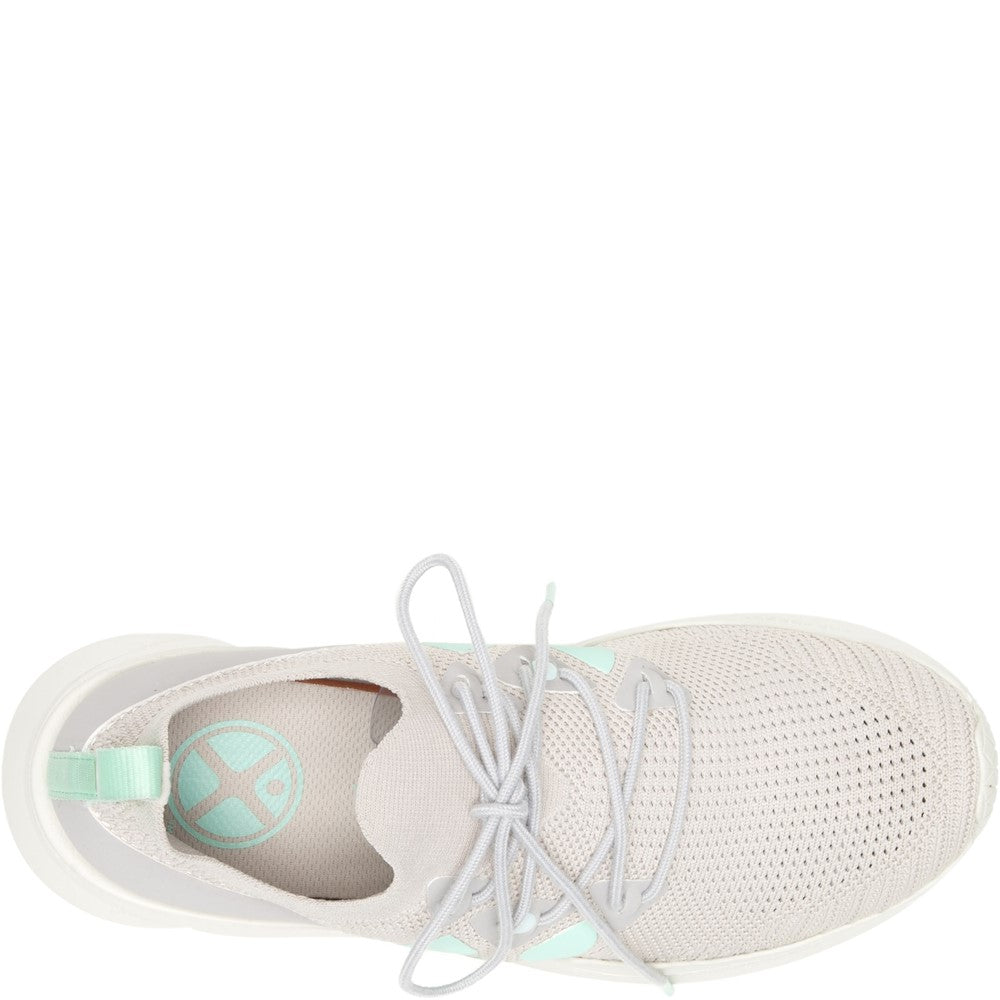 Ladies Sports Light Grey Hush Puppies Spark Shoe