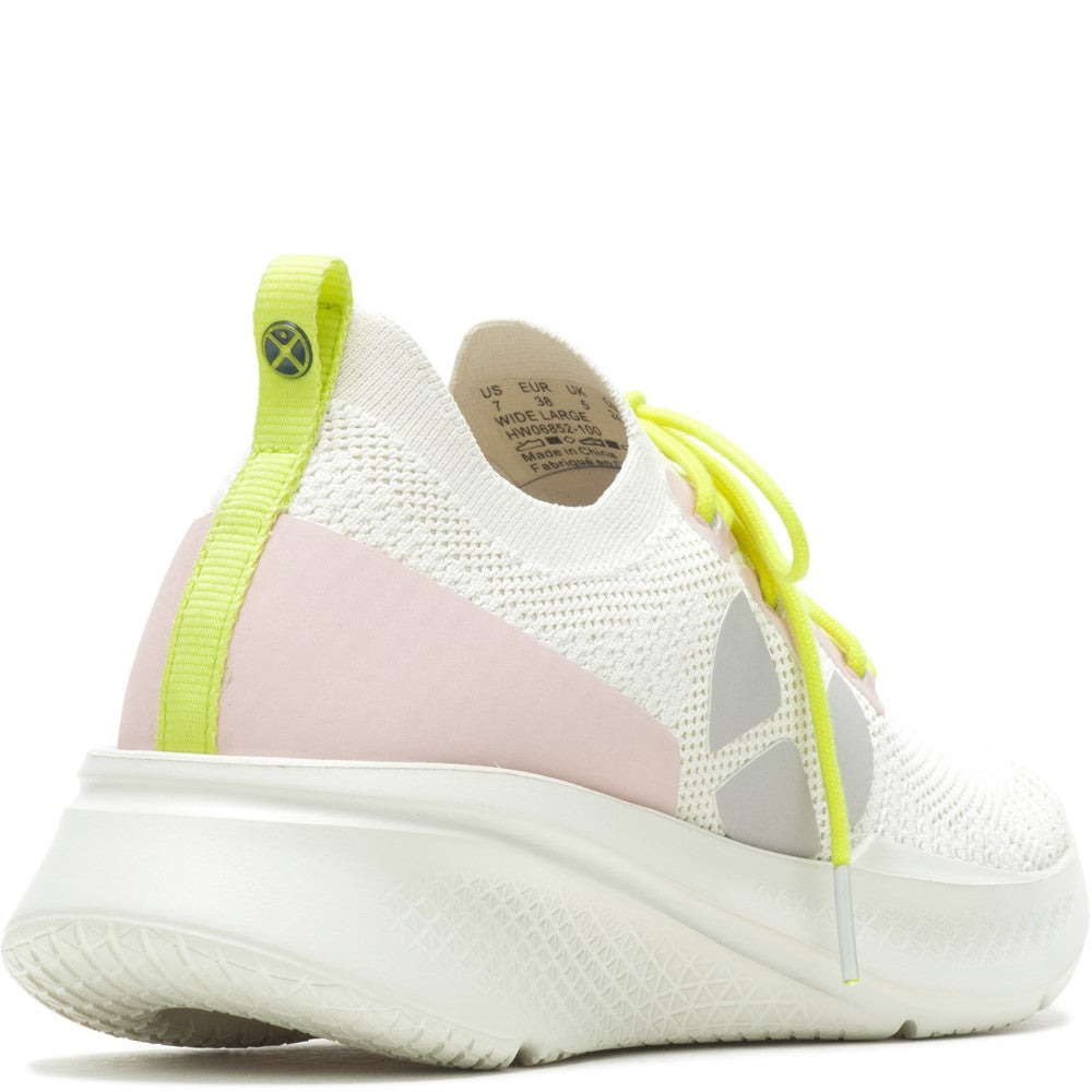 Ladies Sports White Hush Puppies Spark Shoe