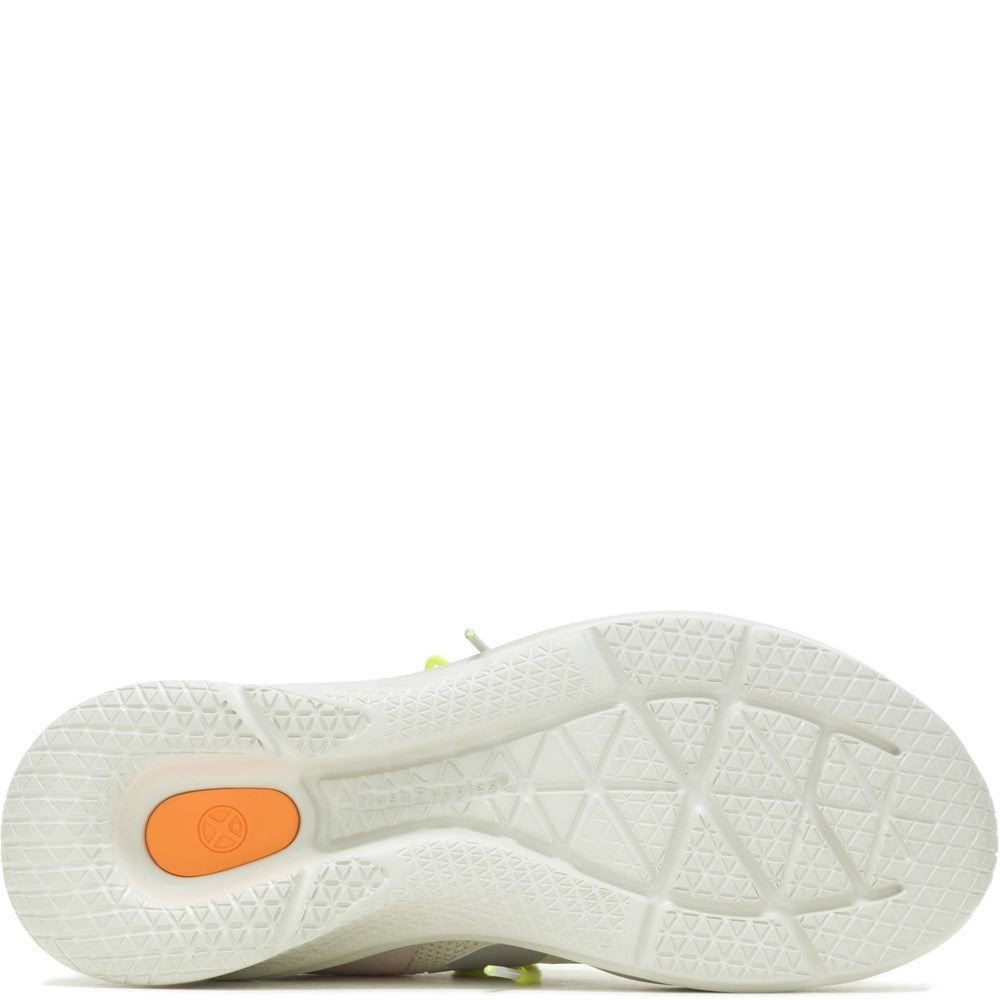 Ladies Sports White Hush Puppies Spark Shoe