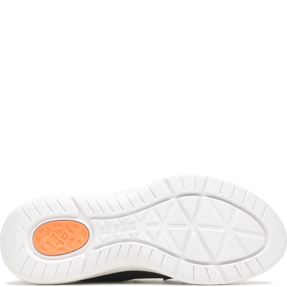 Ladies Sports Black Hush Puppies Elevate Bungee