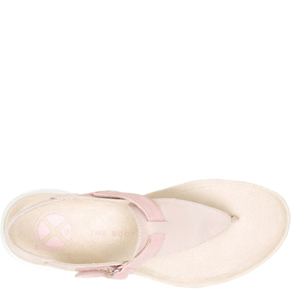 Sandal Ladies Summer Pink Hush Puppies Breathe Toepost
