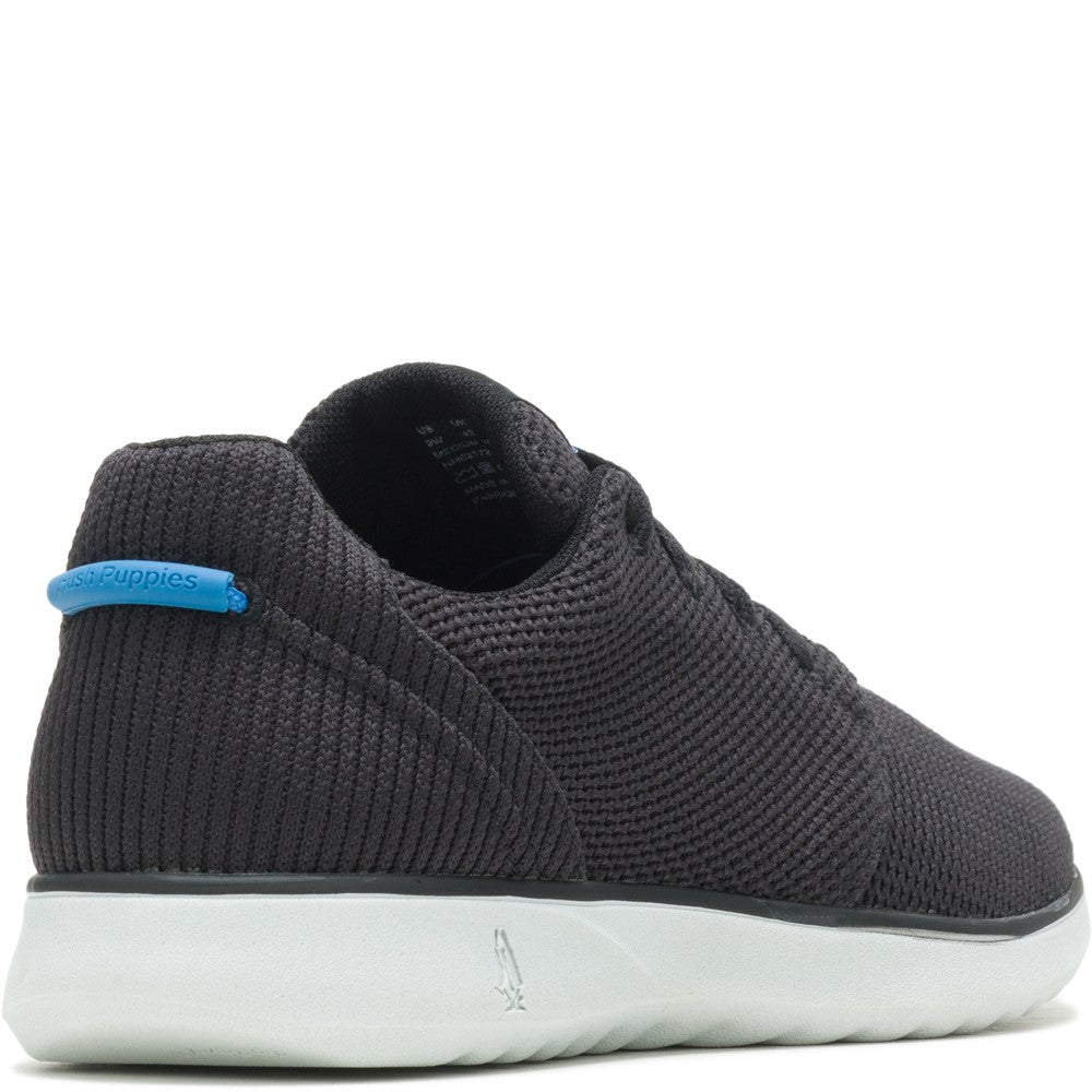 Mens Sports Black Hush Puppies Good Lace Up 2.0 Shoes