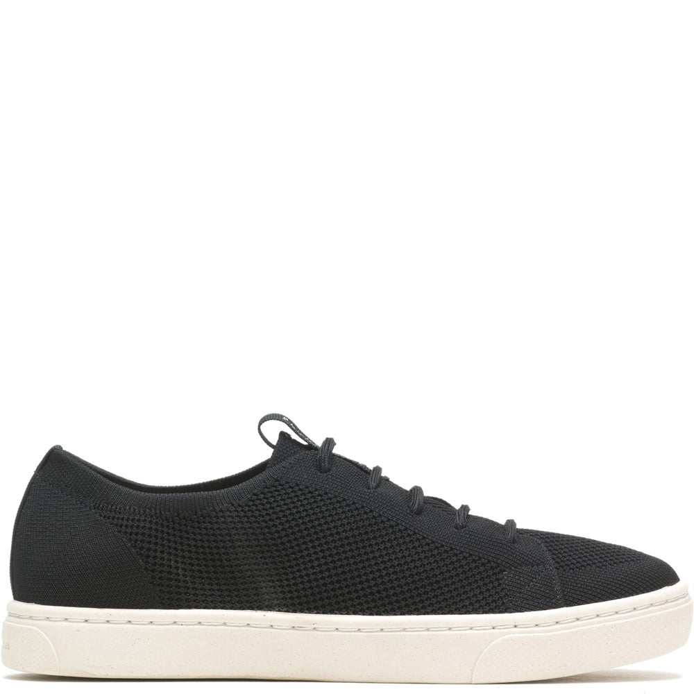Ladies Sports Black/White Hush Puppies Good Sneaker