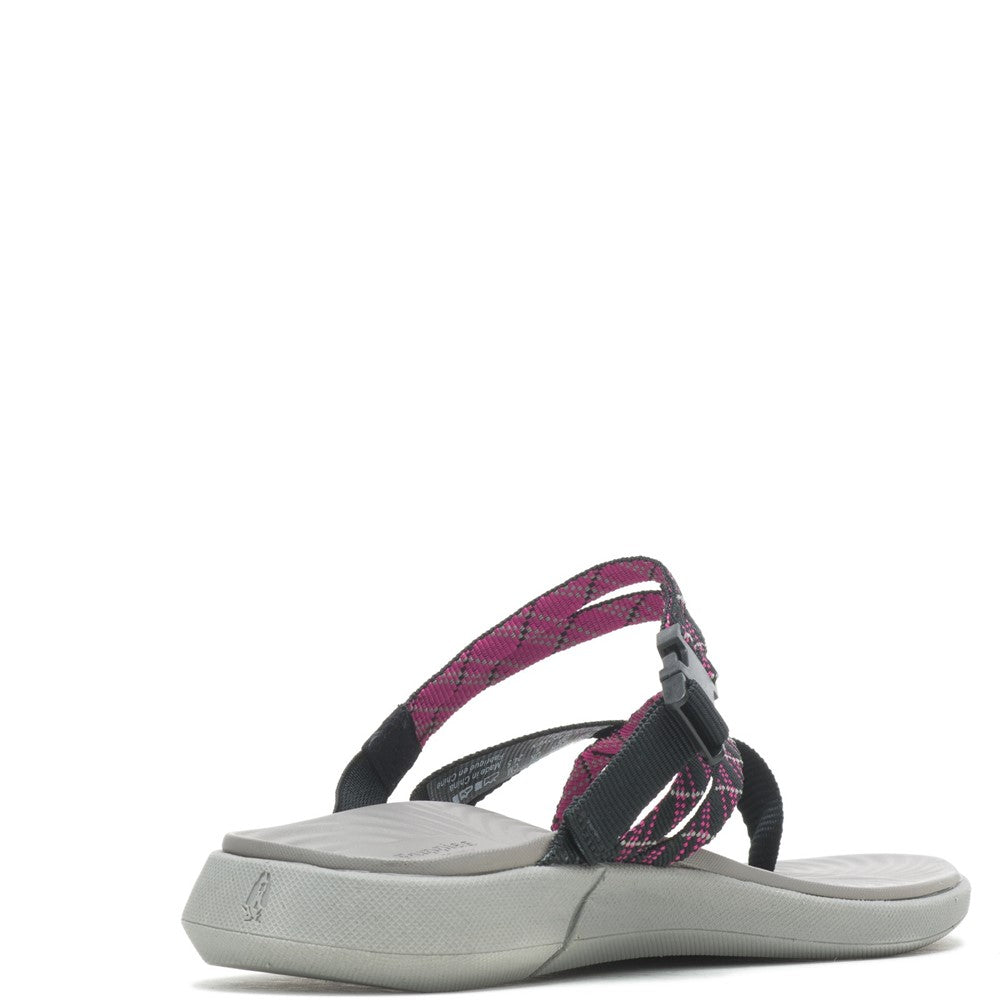Sandal Ladies Summer Black Hush Puppies Good Toepost Sandal