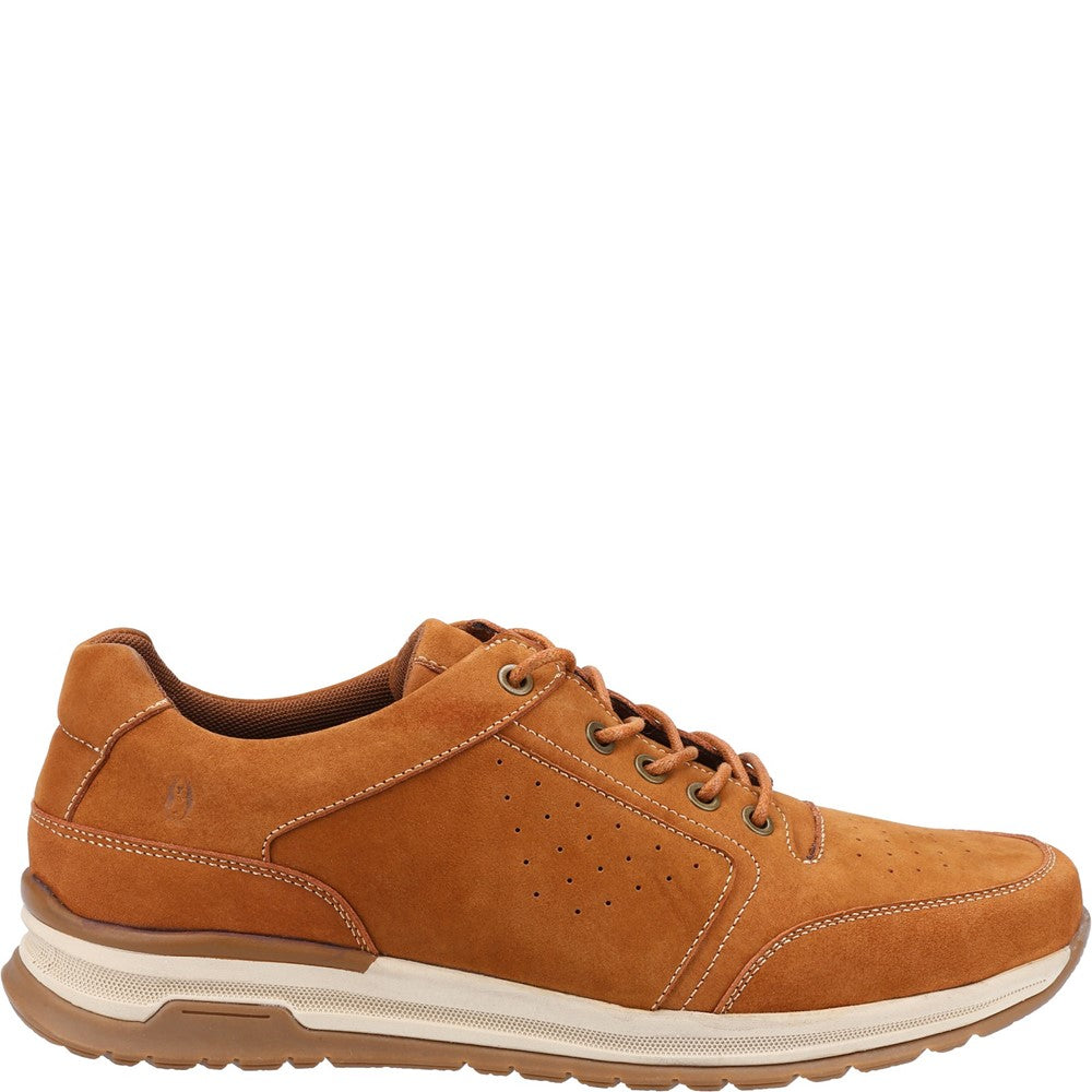 Mens Classic Lace Shoes Tan Hush Puppies Joseph Shoe