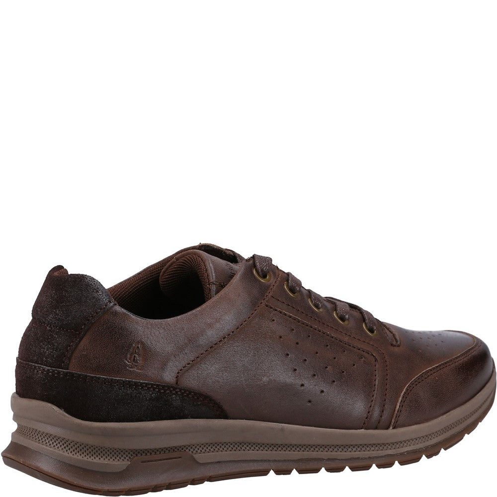Mens Classic Lace Shoes Light Brown Hush Puppies Joseph Shoe