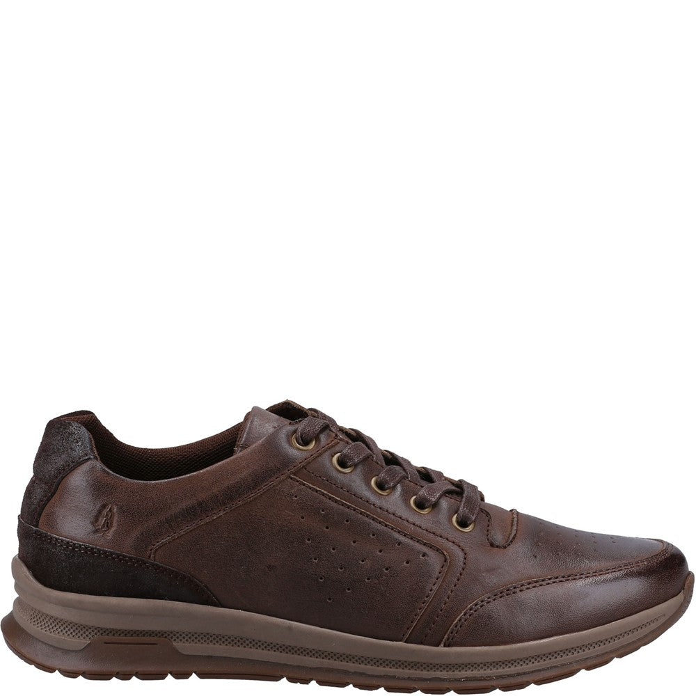 Mens Classic Lace Shoes Light Brown Hush Puppies Joseph Shoe