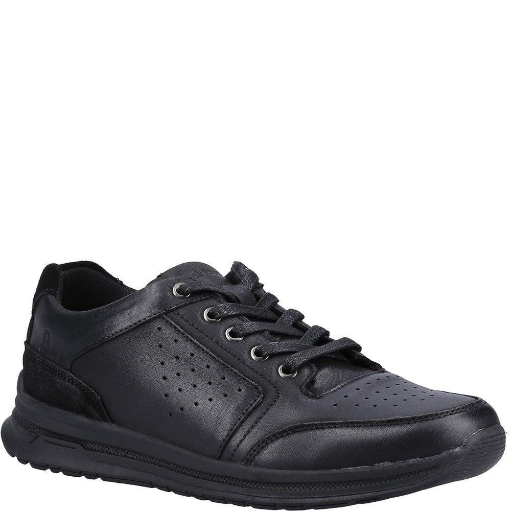 Mens Classic Lace Shoes Black Hush Puppies Joseph Shoe