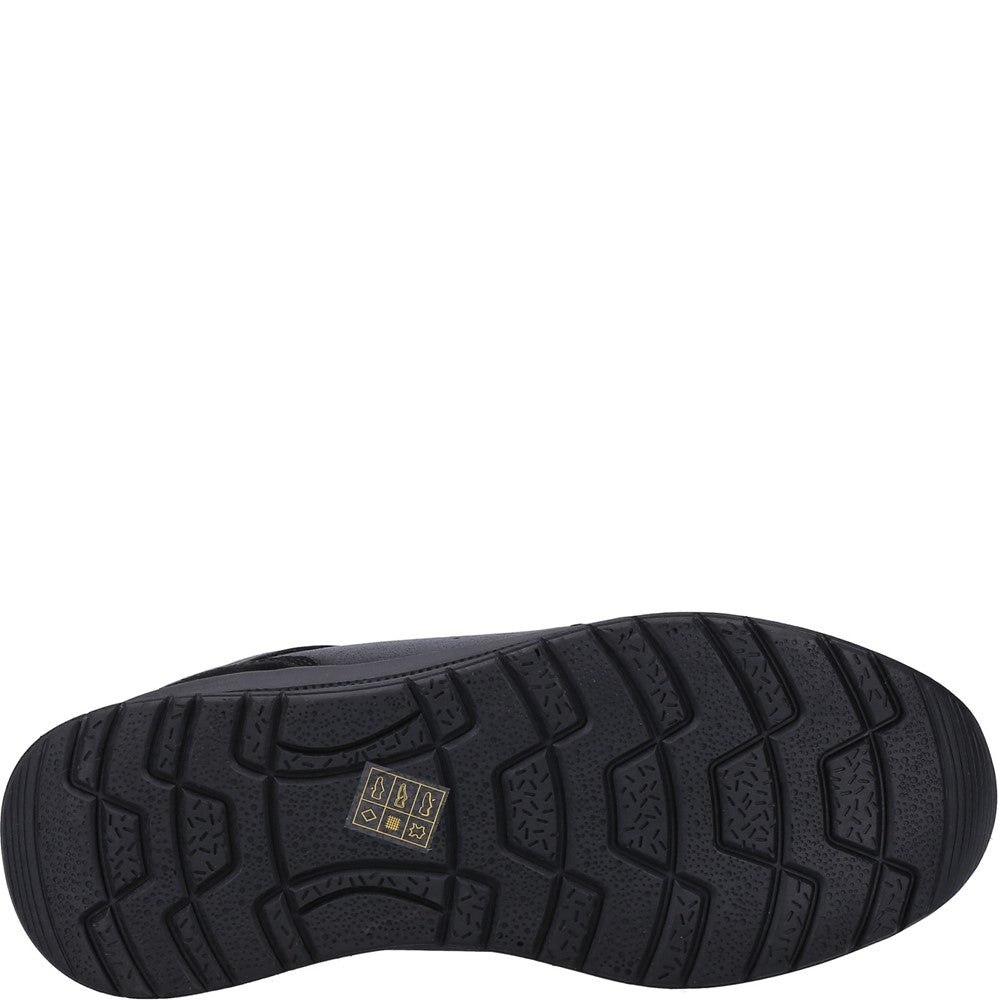 Mens Classic Lace Shoes Black Hush Puppies Joseph Shoe