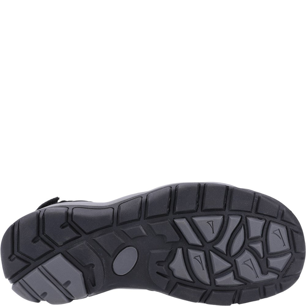 Sandal Mens Summer Black Hush Puppies Peru Sandal