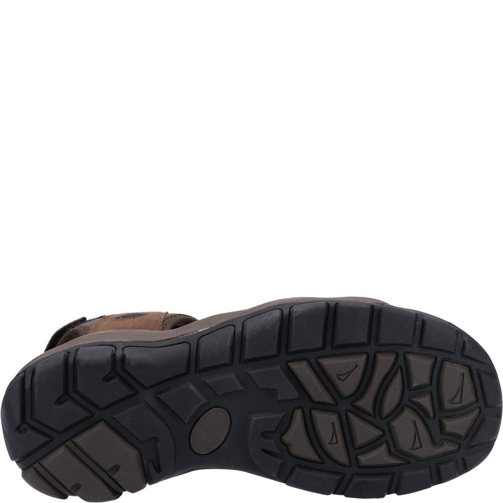 Sandal Mens Summer Brown Hush Puppies Peru Sandal